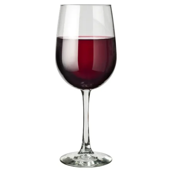 A glass of red wine