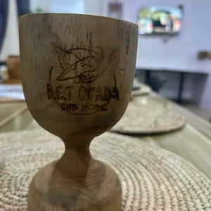 Cup of undiluted palmwine