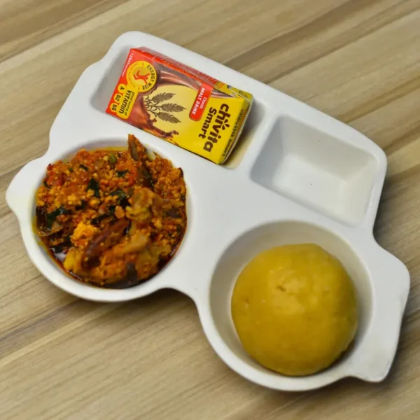 Egusi and Eba (3 - 12 years)
