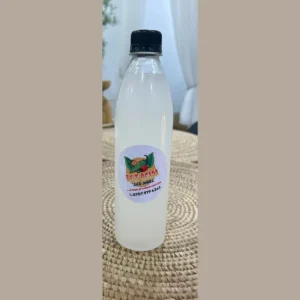 Bottle of undiluted palmwine