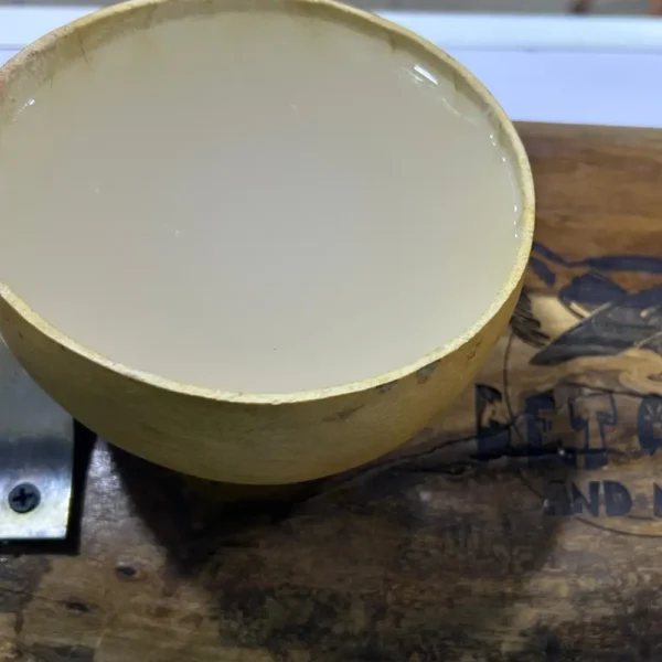 Calabash of undiluted palmwine